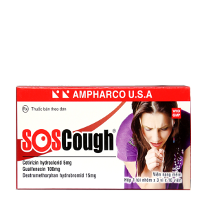 Thuốc cảm cúm Soscough (Hộp 30 viên)