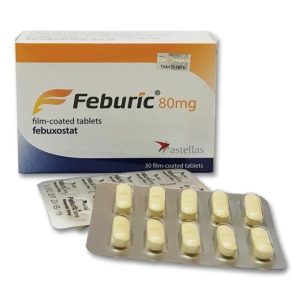 Thuốc trị gout Feburic 80 (Hộp 30 viên)